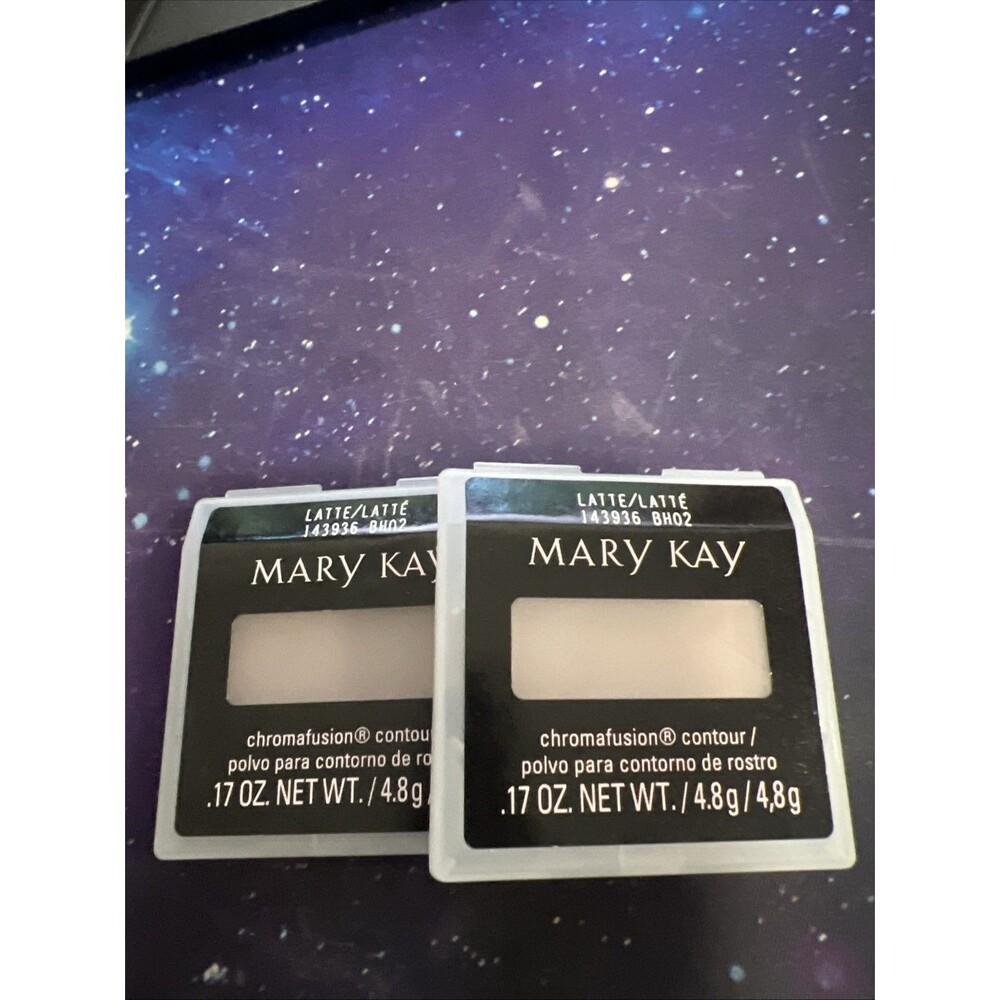 Lot Of 2 New Mary Kay Chromafusion Contour Latte 0.17 OZ Net Wt Each # 143936